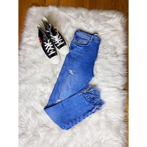 Zara Skinny Distressed Jeans - Picture 2 of 4